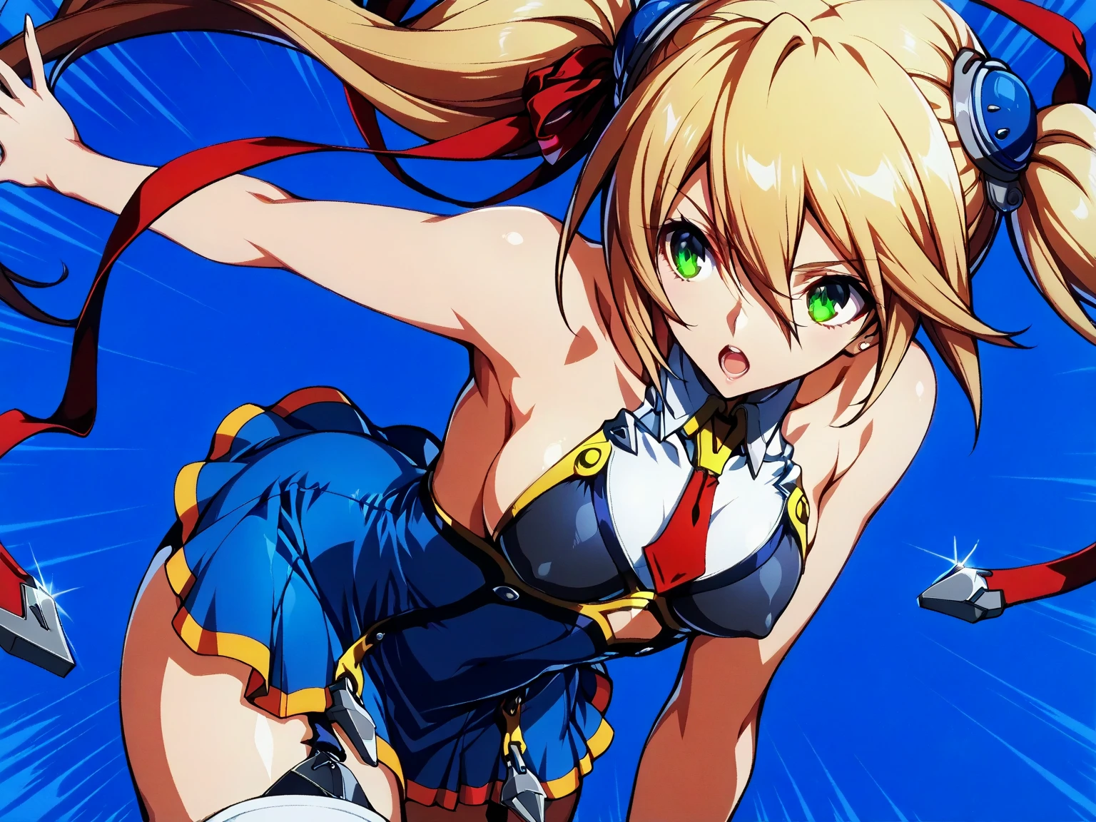16k works,Highest quality,18-year-old,No background.White background only,whole body、Kneel,Dynamic and sexy pose, One person, Beautiful Face,, Symmetrical eyes, Perfect body, Good balance、 Perfect body、 marching band