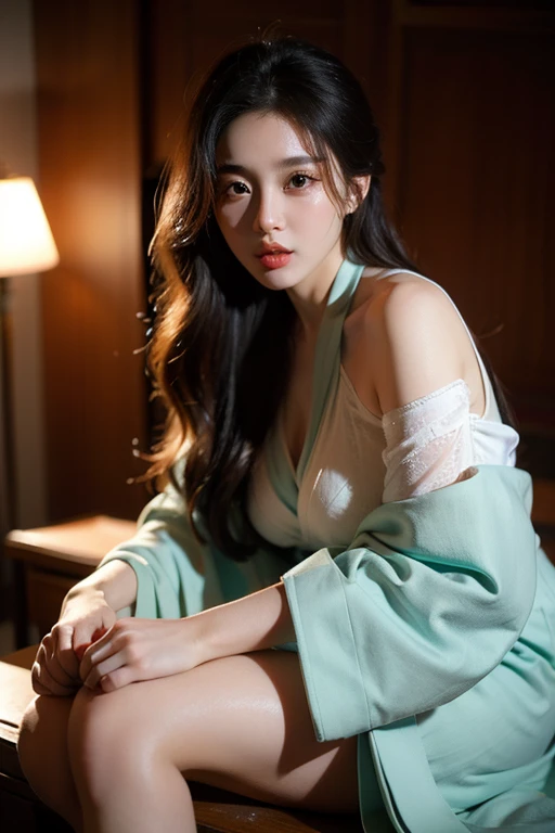 (Hyperrealistic,)4K,35mm,hyper-high detail, Professional lighting, Best quality, 超高分辨率, Visually stunning, (1girll:1.1), (Uyghur clothing ),realskin,(Perfect body 1.3)(Ultra-delicate face)