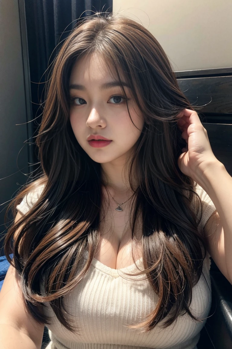 with glasses