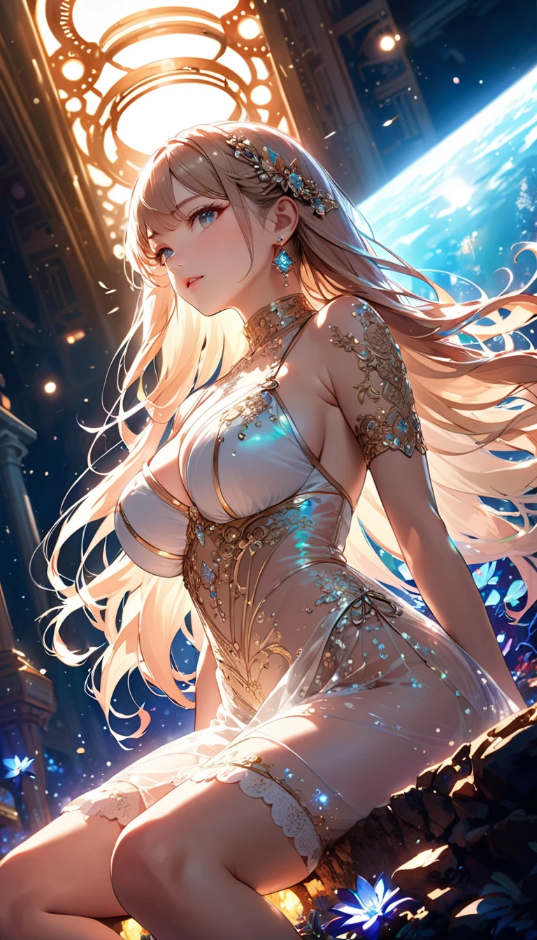 最high quality、1 woman elf and lot of cats,
pray、Hands in prayer pose、NP: Worst quality ,flower fractal fine art Bigger on the front、 Beautiful sparkle,High-definition depiction, Realistic, 8k, Unity, ,Mosquito cowboy shot,Fairy Wings、Rainbow-colored wings、 light smile, Beautifully and vividly drawn, , Beautiful, beautiful, clear skin、A beautifully decorated magic wand with a sparkling glow、 dress , , Beautiful Forest、Beautiful Landscape、 Romanticism,mosquito。 The most beautiful form of chaos, Mr..々color, Intertwined flowers, P article,Magical gentle light,smile,,image quality、masterpiece、Beautiful Face、Super beautiful elf woman((Big breasted 22 year old office lady、Bust 90,Beautiful long ironed hair、Brown Hair、height: 165cm。、Esbian、、high quality、、Visual Arts、最high quality、1 womanエルフ NP: Worst quality ,Flower fractal art Marble pillar、、、light、Beautiful radiance,High-definition depiction, Realistic, 8k, Unity, , light smile, Beautifully and vividly drawn, , Beautiful, beautiful, clear skin、 ((see-through bodystocking,))Countless rays of light pouring down, Swirling Light, big background, , Intense light is emitted from the magic flower circle in front of the girl. Romanticism,Cowboy Shot: The most beautiful form of chaos, Mr..々color, cute cat、Intertwined flowers, Particle,magical gentle light,smile,,image quality、masterpiece、Beautiful Face、Super beautiful elf woman((Big breasted 22 year old lady、、Bust 90,Beautiful long ironed hair、、height: 165cm。、Esbian、、high quality、Visual art、Written boundary depth、、Elf Ears、、universe、Happy smile、Gentle light、Elf forest、elegant、ticker beautiful decorative、、magic、forest、Beautiful tiara、Beautiful bed、A kind smile、wonderful、Fluttering petals、Dance happily、、Cultivate fantasy、、Mystery light Lots of flowers、、art、art,mystery,Ultra-high resolution,atmosphere 最high quality、
