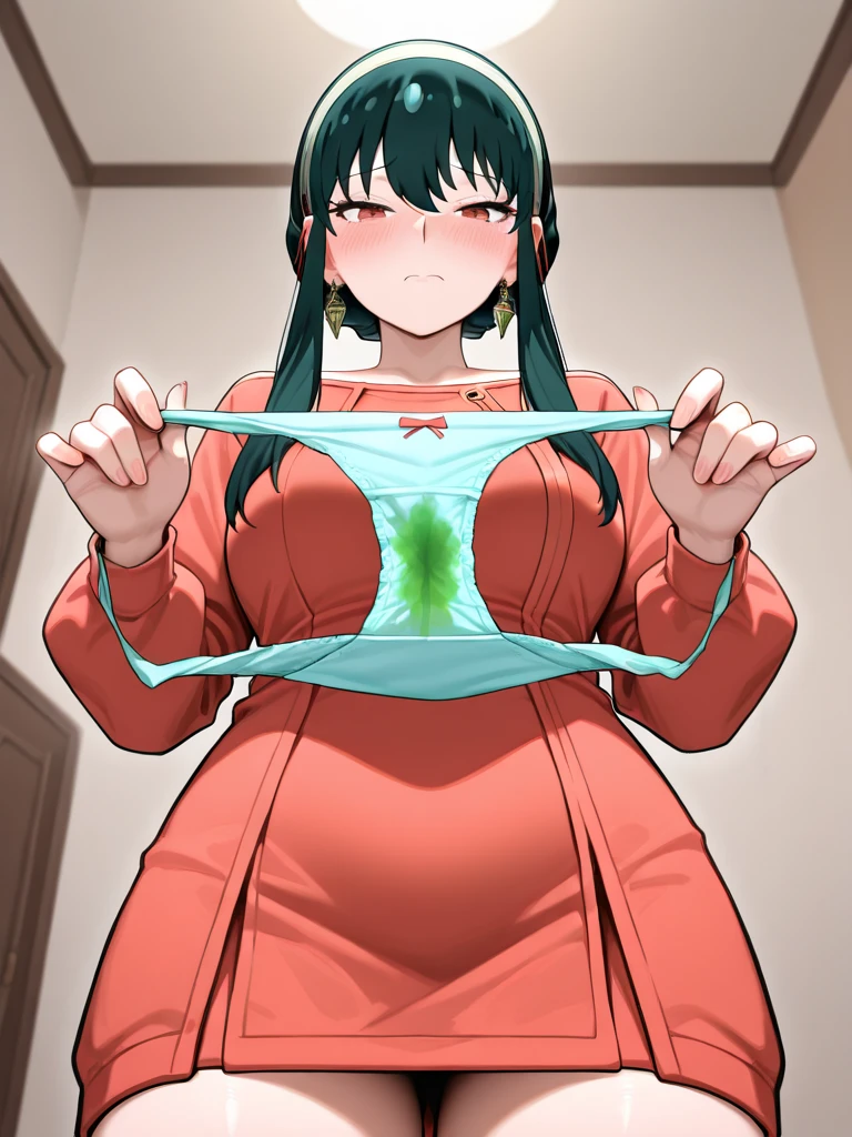 girl, Futaba, white socks, no shoes, full body pov, teasing hips posing, fetish, standing at doorframe for a seductive pose, exhilarating bulge, thicc thighs, [ k digital art ], anime artstyle, bright sun, oily shiny skin, short hair, succulent girl figure, enhanced penis gland, a fit seductive horny dickgirl, navel, underboobs, large veiny see through clothed erection, expressive eyes, perfect face, masterpiece, ultra details, hdr, best quality