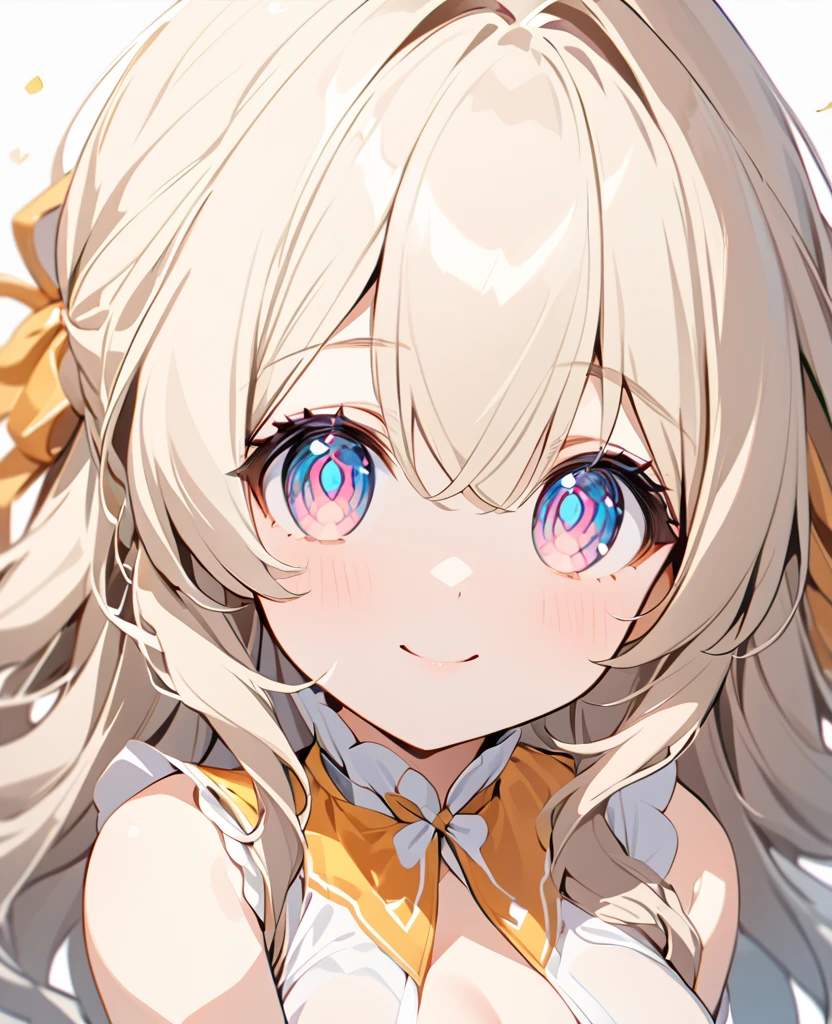 beautiful silky skin,middle smile,peerless beauty,exceptional sexy beauty,beautiful gentle and bright expression,sexy a refreshing look,perfect beautiful cute face is hidden by luster blonde silky hair,hair on beautiful face,very cute beautiful sexy young woman, very perfect beautiful cute face,beautiful cute big clear eyes
