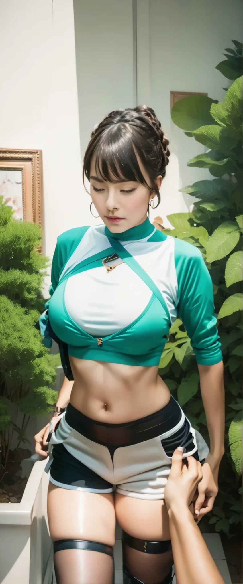 sfw,rating_questionable,Hard_Core_Sex,(porn_photo_shoot),score_9_up, score_8_up, score_7_up,busty 1girl and 1boy,(((anatomically_correct)))