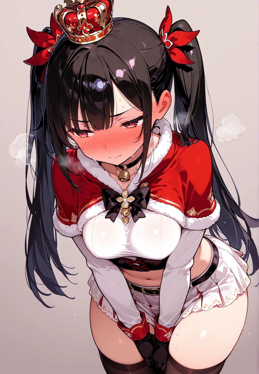NSFW,masterpiece,Highest quality,High resolution,Very detailed,Nekone \(Utawarerumono\),Brown Hair、(Red Eye:1.3)、ribbon,Twin tails、ヘアribbon、mole、目の下のmole,Small breasts,(Sexy Costumes),Halter neck,blush,(Ecstasy face),Estrus,(Prostitute),(Sex slave),(Clubhouse at night),Party Venue,Fantasy,(Have sex),(Squirting),(trembling),heart,(Falling into Pleasure),Drooling,(transformation),(Slut),(Fallen into evil),(Succubus)