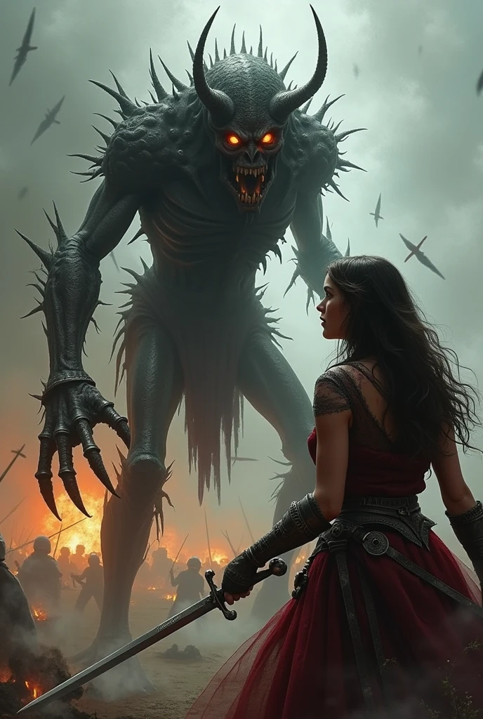 the hordes of demons from hell are marching into the battle of the apocalypse