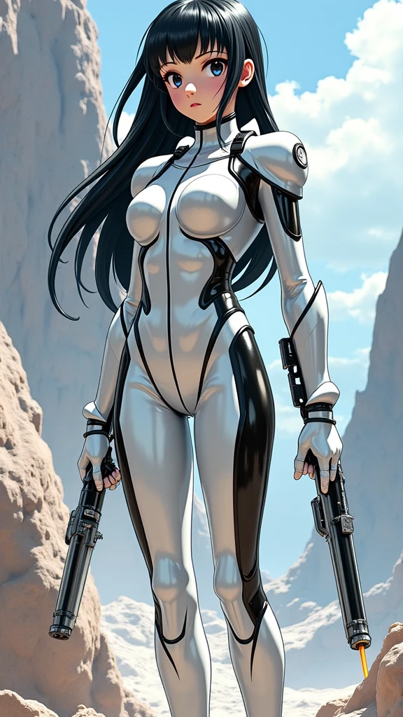 (((Annie Lennox))), (((rusty color suit))), (scars), (((bandaged arms))), ((fur hood)), (((best qualityer: 1.4))), (Unbeatable masterpiece), (hiper HD),(CG 8k hyper-realistic), (((brave face))), (((breasts big))), (((hyper feminine))), sexly girl, black tattoo,(ultra short black hair with red highlights)), ((( sculptural body ))), (((1 Kizi))), Kizi tatuada de 25 anos com perfectbody,,Beautiful and well-groomed face,muscular body:1.2,solid color detailed jacket, (Head to thigh photos), Complex equipment, green dark,long pants,Tight clothes are dark,With white stars and off-white stripes,,,,,Armor Metal Electronic Parts, Poison tattoos ) INFO, Kizi, (((standing alone))), pirralha violent, (((14歳))), sexly, pose de atitude, work of art, post-apocalypse, (((manga style))), bounty hunter, violent, Manic, the way you want, slenderbody, thin but strong, perfectbody, roupa moderna, advanced technology, Pleated mini skirt with checkered pattern in red and black, fur collar jacket, sleeves with vertical striped pattern, neutral background, (( cowboy shot )). intricate visual