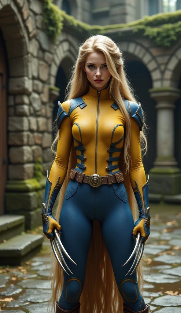 Masterpiece, extra detailed, pretty girl, busty slim firm body, blonde