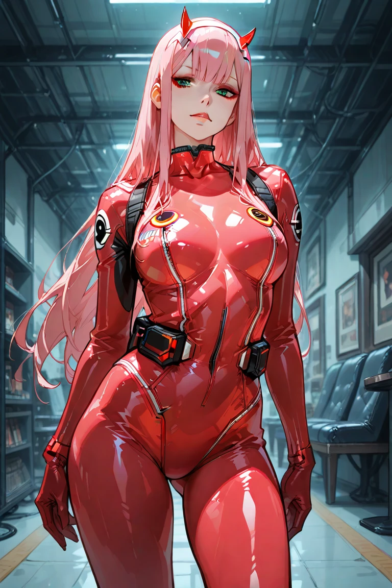 tall rubber milf zero two,  suit for harley qwin