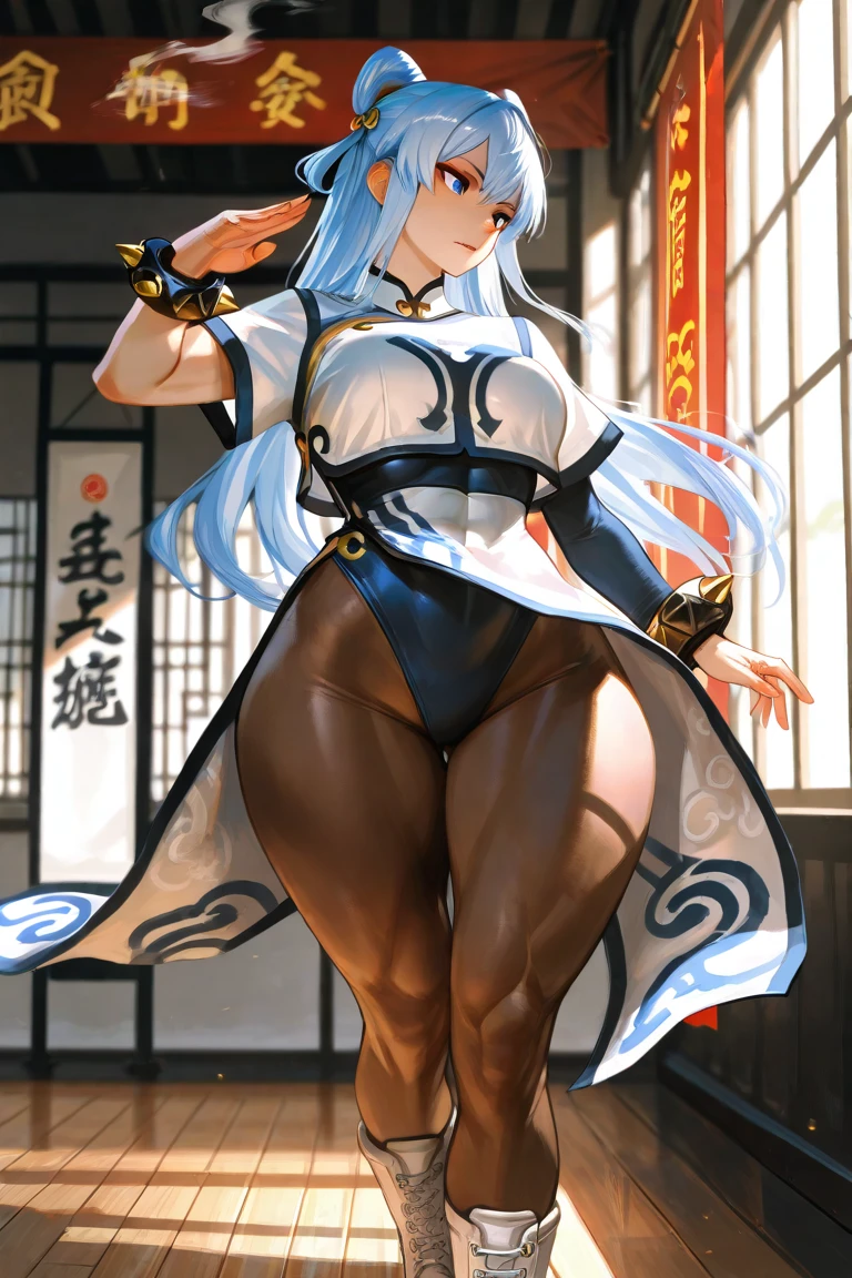 (((Ayaka /(Genshin Impact/)))), (((wearing full body painted on bodysuit. The paint is coming of because of her sweat))), (((painted clothes))), (female pervert), ((wet pussy dripping liquid)), (((heavily lactating breasts))), extremely curvy, (((extremely gigantic breasts that reach the floor))) ((lustful expression like she is about to climax)) ((erect nipples)) (thicc) (curvy), extremely detailed,((best quality)) ((HD)) ((8k)) ((beautiful)), ((masterpiece)), best quality, perfect face, expressive eyes ,sexy, sexy pose, plush lips, makeup, lipstick, (((highly detailed anime art))), (((standing in public area with an aroused but embarrassed expression))) ((light blue hair)), ((bright light blue eyes)), (breasts covered with painted clothes) ((realistic texture)), wet, ((heavy blushing)), ((cameltoe)), nipple outline, ((6 inch high heels))