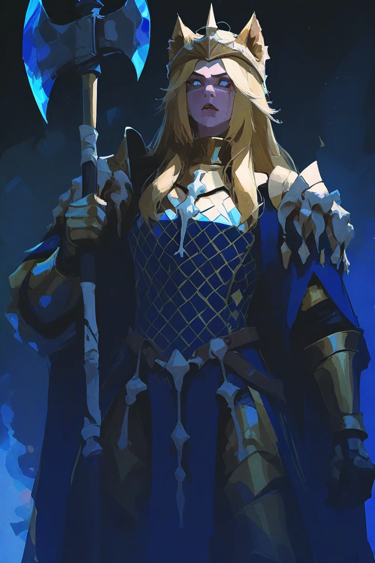 best quality, 1girl, standing, casting spell, (magic), blue eyes,  sxz-Jaina-v2<hypernet:anime:0.5>