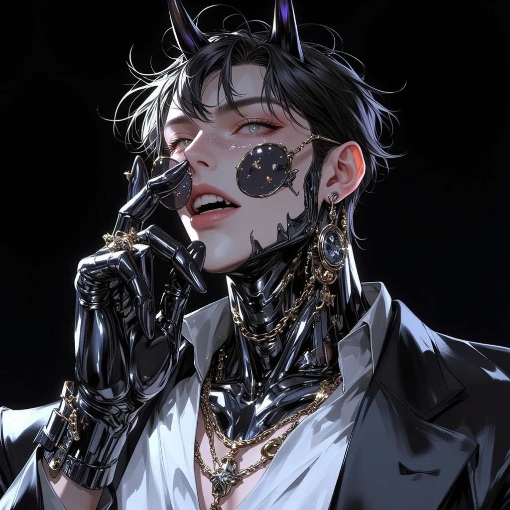there is a man with a skull on his head and a suit, 8k high quality detailed art, highly detailed digital artwork, stunning digital illustration, beautiful digital artwork, highly detailed digital art, striking detailed artstyle, 4 k highly detailed art, 4k highly detailed digital art, over detailed art, detailed art, digital painting highly detailed, super detailed and realistic