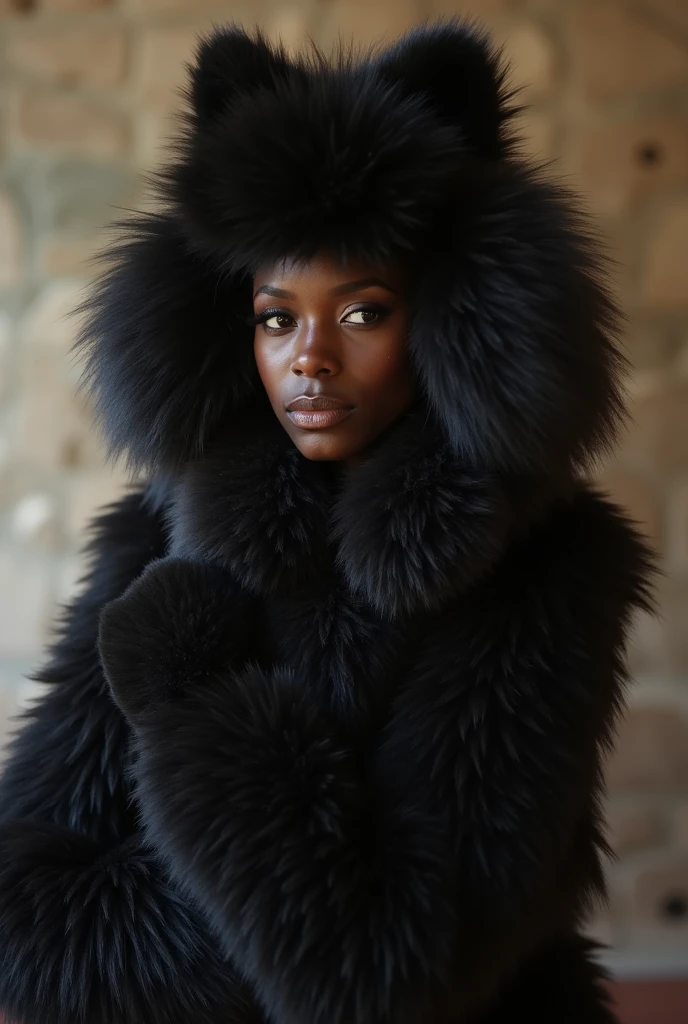 a portrait of a beautiful Mahogany haired woman, fur coat, disco aesthetic, very detailed, ultra sharp focus Pentax HD FA 31mm f/1.8 Limited, Hasselblad 503CW, (photo realistic:1.2), award winning photograph <lora:insanobot:1>