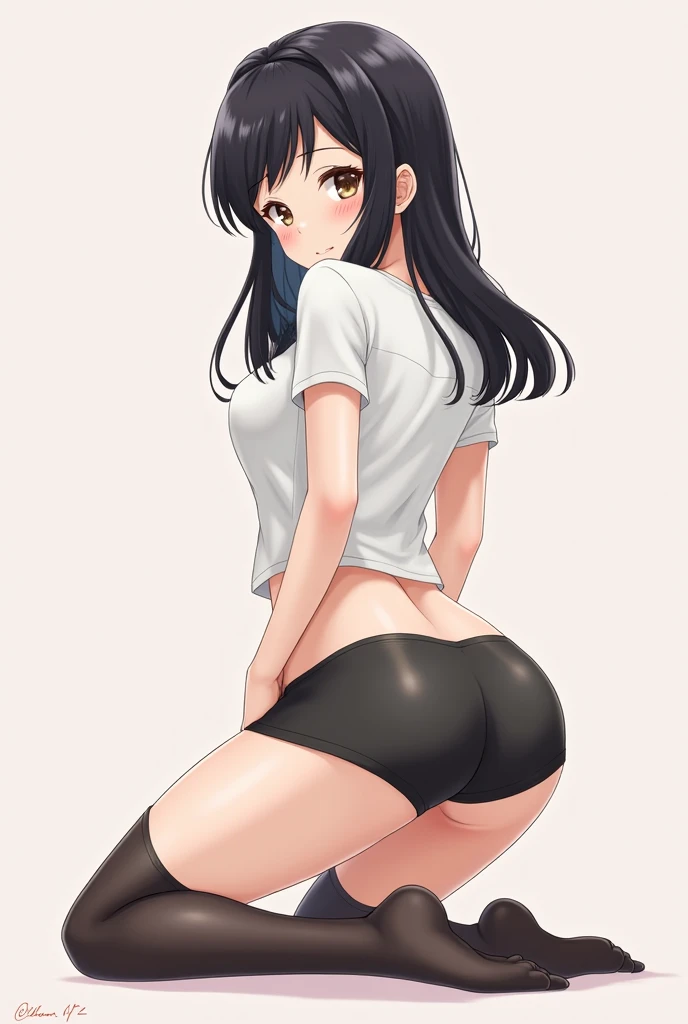 illustration, official art, multiple views, 1girl, skirt,
view from above, close-up, upper body, leaning forward, (seductive smile:0.7), jet black hair, messy_hair,
view from below, close-up, ass focus, upskirt,
