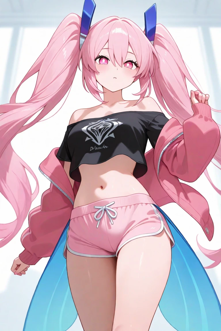 1girl in、AS-Adult、Underwear、Cute underwear、A pink-haired、