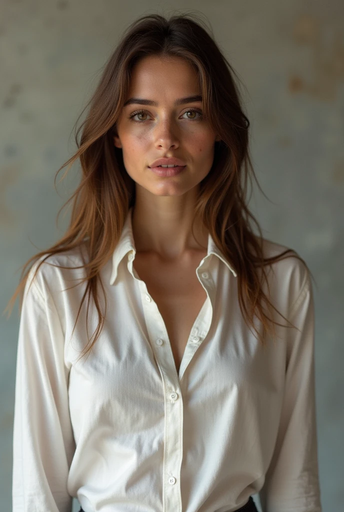 clothed, full portrait