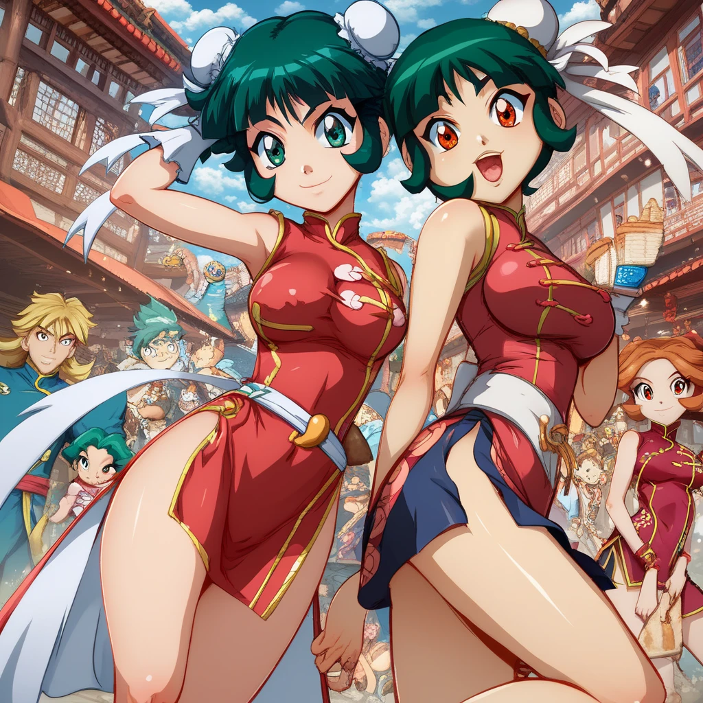 
((masterpiece、Highest quality、Detailed Anime))、Carnival of Rio、parade、Japanese downtown shopping street、(Naked Cute Girls３People and above、:1.3、smile:1.3、dance:1.3、samba dance dress: 1.3)、(((Pussy、tits)))、(Glowing Skin、Flashy and gorgeous accessories:1.3、Fishnet tights、Black Hair)、Visitors々