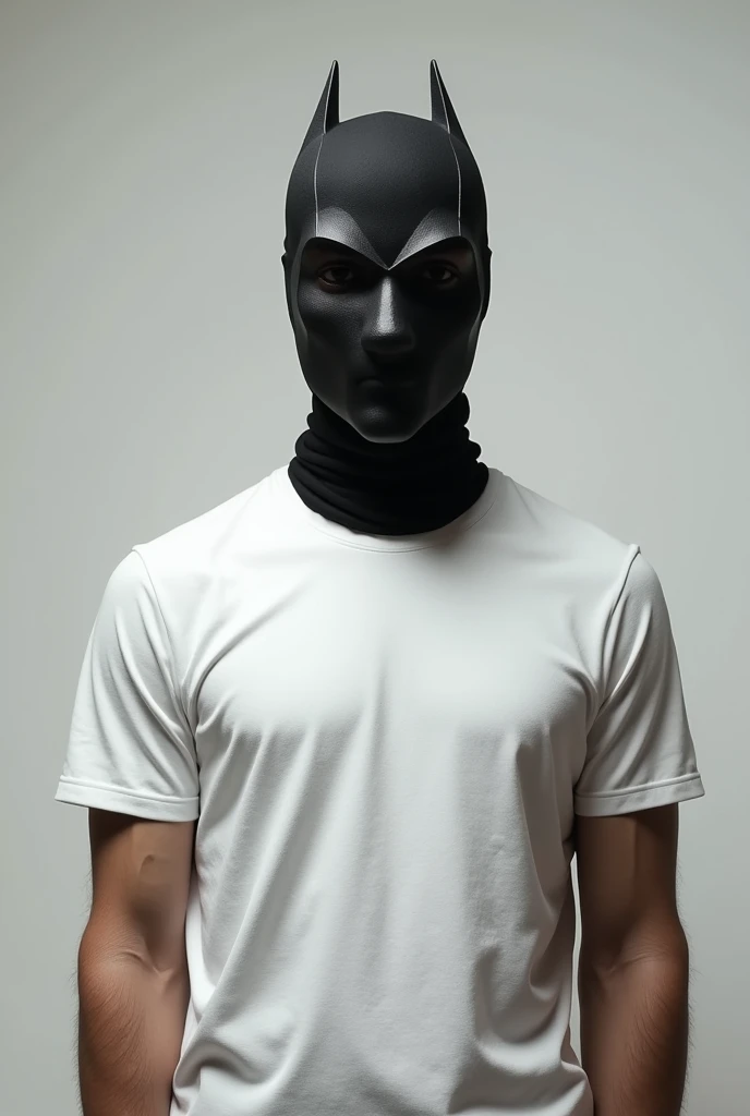 A boxer with mask ; maskulin ;charming ; realistic ; potrait