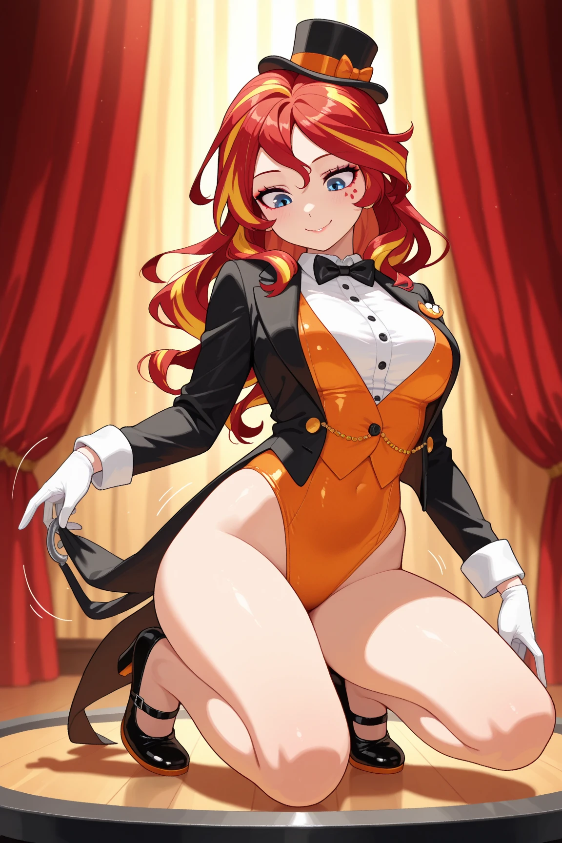 score_9, score_8_superior, sauce_anime, Highest quality, we, , Orange Hair, Orange eyes, Long Hair, Large Breasts, Big Ass,score_9, score_8_up, source_anime, long hair, large breasts, standing, looking at viewer, , , indoor, blush, from front, cleavage US (one piece), 1girl, high heels, meme attire, reverse bunnysuit, orange hair, reverse outfit, pasties, 独奏, , breasts, animal ears, rabbit ears, bow, cup, bowtie, tail, tray, navel, heart pasties, rabbit tail, long hair, open mouth, fake animal ears, full body,,reverse bunnysuit, maebari, pasties, ((((pink reverse bunnysuit))))bare waist,