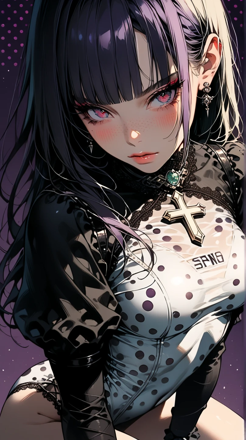 Skull and crossbones anime girl holding a skull, Cute art style, Anime Style, bubble goth, Pastel Goth, Anime Styled, Anime art style, emo anime girl, Anime Style 4 k, Anime Style illustration, Anime Style artwork, Anime Moe Art Style, high quality Anime art style, Goth Girl, cute Anime Style, Anime art style, Anime Style art