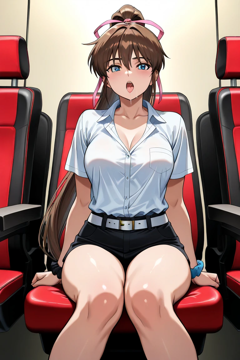 embrassing, blushing, text to the sound of screaming naked, in the bedroom, bdsm bondage costume, scream, painful, a lot of tears, masterpiece, best quality, hentai reverse suspended congress(sex position), (mature female:1.6), (large breasts:1.4),
1girl, 1boy, reverse suspended congress, sex from behind ,spread legs,vaginal ,very much cum mouth juice, vivd, long brown hair, blue detailed sparkling eyes, Headphones around your neck