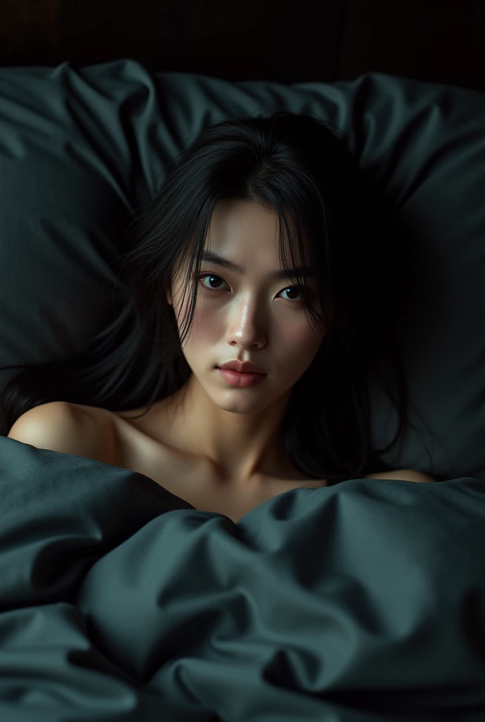 wonen cry in bed,8k,RAW,