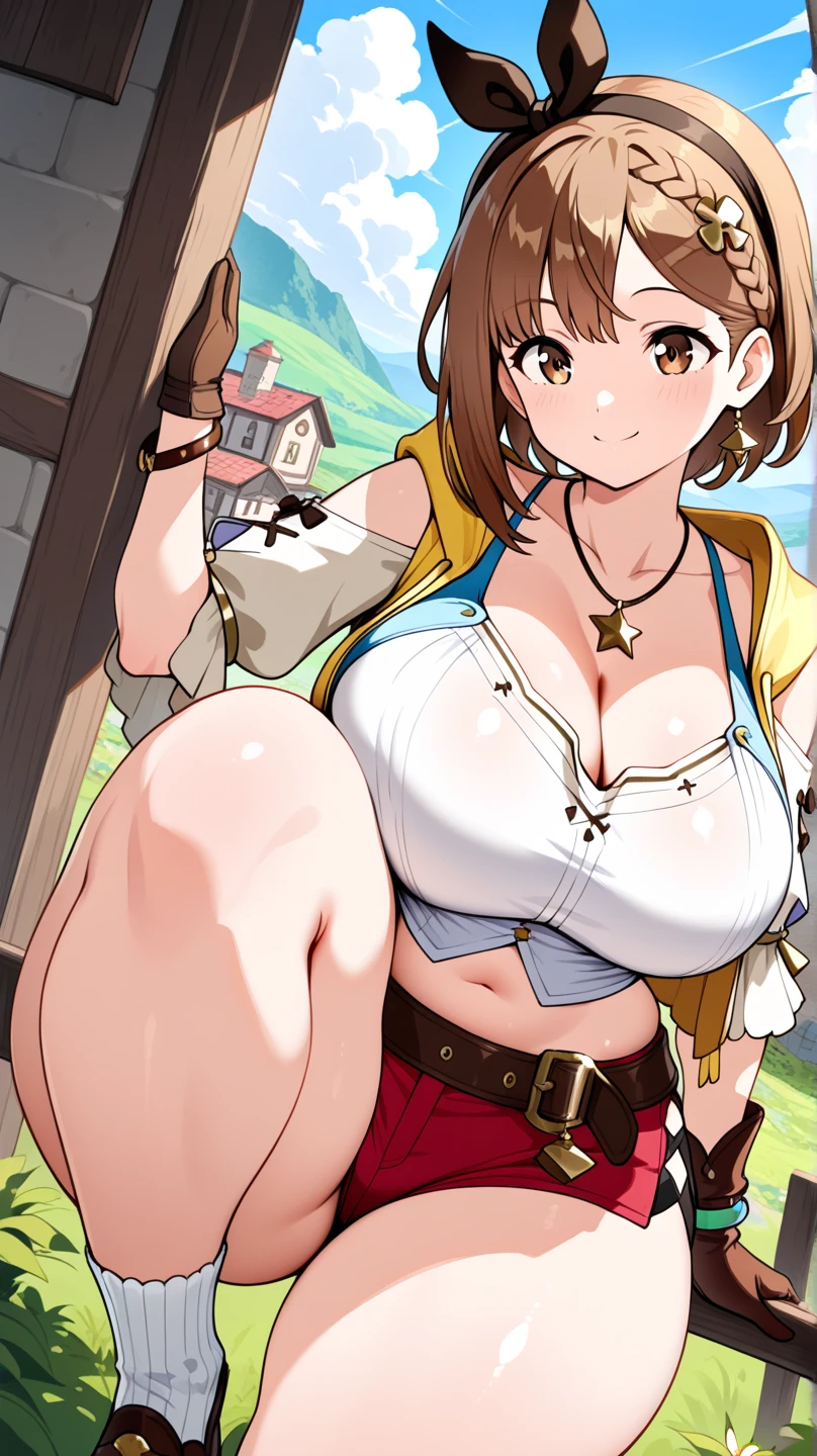 ((masterpiece:2、High resolution、high quality、high resolution、8K)), One Girl、((Ryza)) , Ryza and kids, (gigantic breasts, Huge ass, Very thick thighs), (3 boys, shota, The boys have large penises), Oneshota:2, Orgy、Browsing Caution, (Ryzaが男の子のチンコを舐める、Ryzaと少年たちのセックス, hetero), Sexual smile、Videos、Bitch、Prostitute、prostitution、(rape, gang rape, NTR),