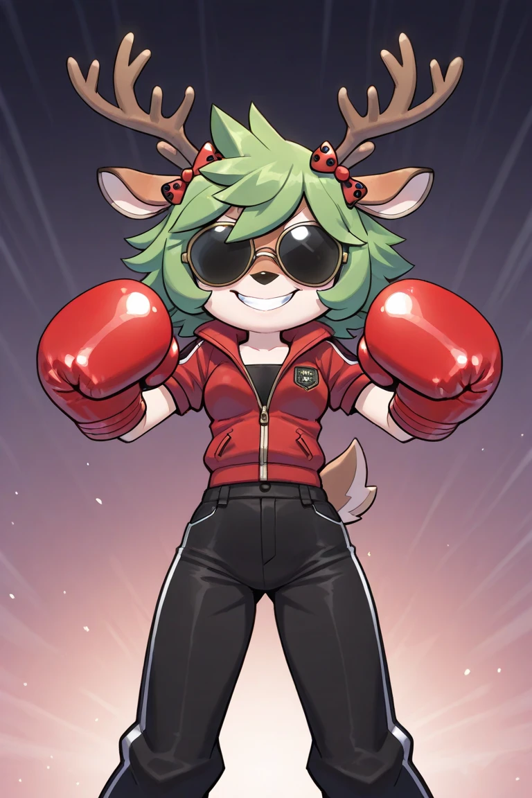 ((sfw)) Solo, A cute anthro, (((half hyena half deer))), male, (cute snout:1.2) full body, ((by hyattlen, by fumiko, ((by zackary, by fumiko)), solo, anthro, male deer, deer antlers, Bright brown fur body, ((brown ears)), red hair, mullet, detailed eyes, (heterochromatic eyes), diferent color eyes, one red eye and one green eye, bright white neck, dark hyena spots, white fawn spots, white chest, perfect drawn tail, hyena arms, hyena paws, deer tail, cute deer tail, small fluffy tail, soft and warm chest, fluffy chest, verry fluffy body, smirk, toned body, great anatomy, femboy jock, big ass, thick thighs, looking at the viwer, bedroom eyes, half lidded eyes, well drawn hands, earrings, eyebrow piercing, good anatomy, detail, (full body), sexy pose, seductive pose, playing sports, playing soccer, wearing tiny shorts, shirtless, soccer ball,