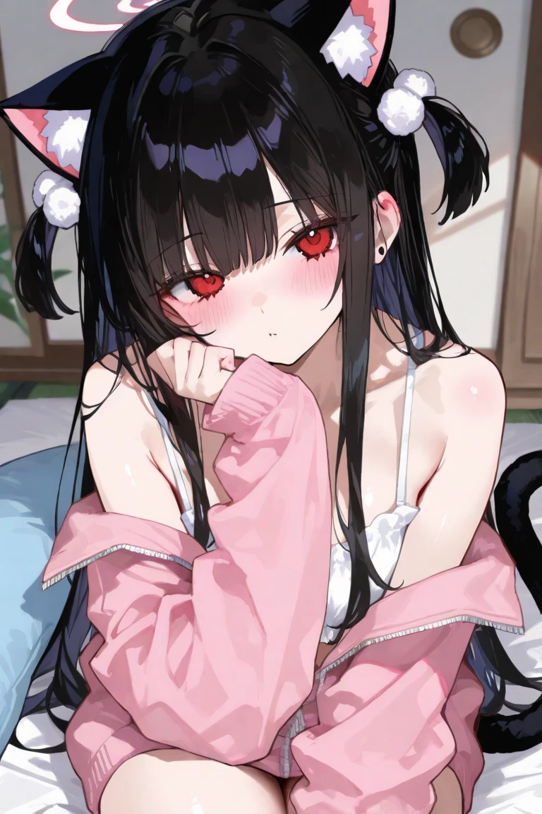 anime girl with long black hair, anime girl wearing a japanese black dress, goth girl, female anime character, noire, inspired by Jin Homura, noire photo, style of madhouse anime, gothic maiden anime girl, dark smile, wednesday, twin tails hair