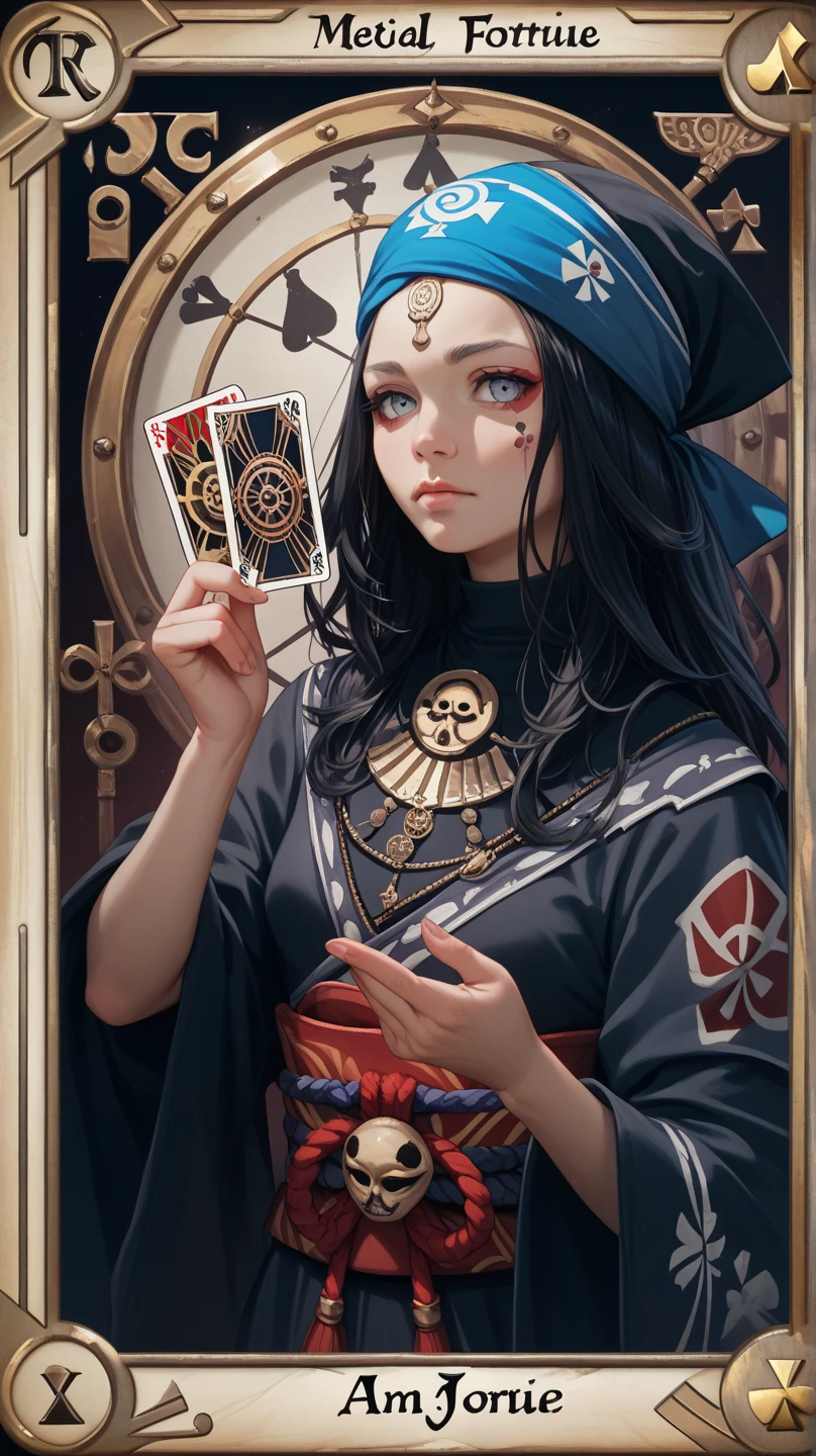 make a card for a card game with a sword