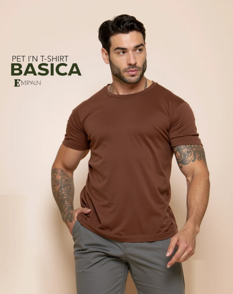 Por favor criar design de camiseta polo preta com o nome da marcar "Coffee break" dourado