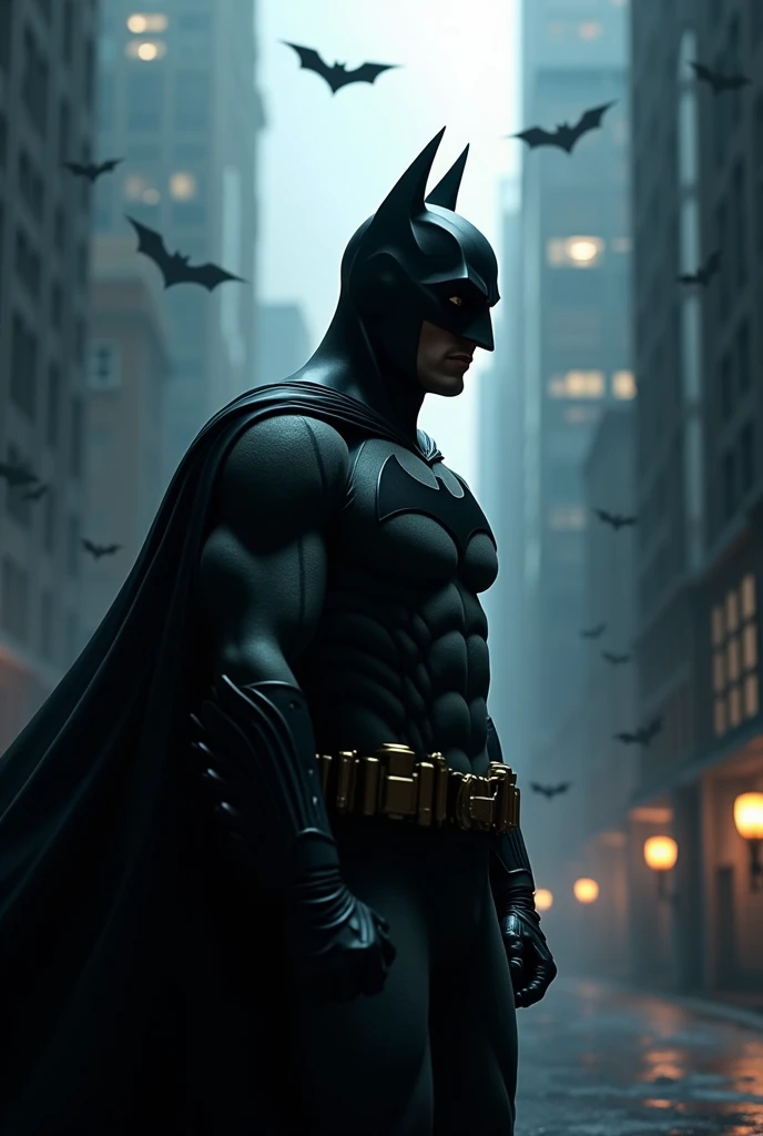 Wallpaper the evil batman dark scene