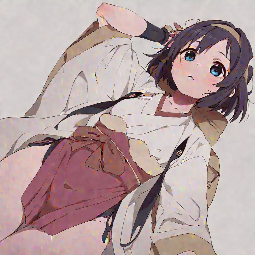 Girls under , height up to 100, kimono, small breasts, patterned cotton panties, fabric realistic, black hair, no jacket