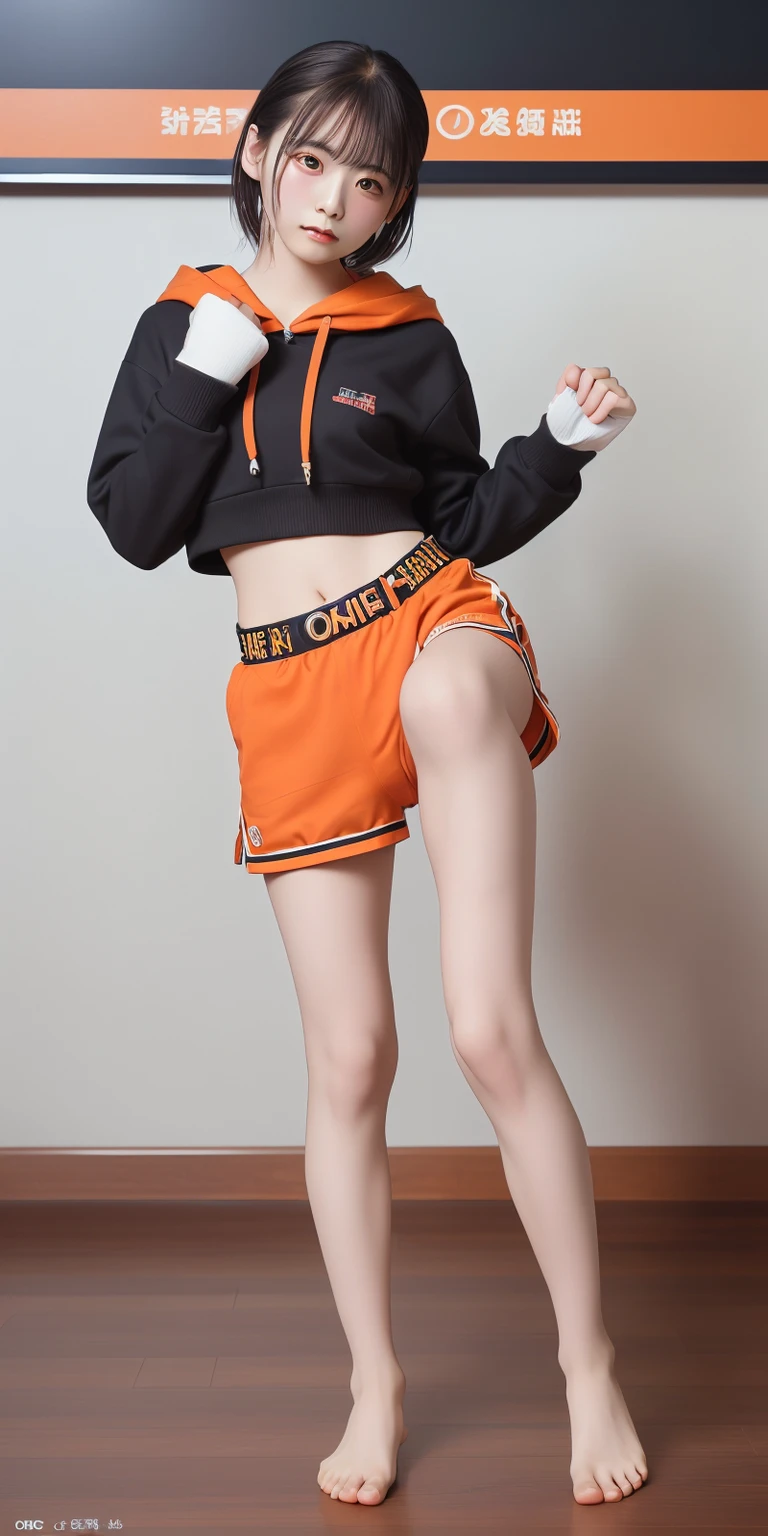 kawaii Long hair Crab crotch 校服