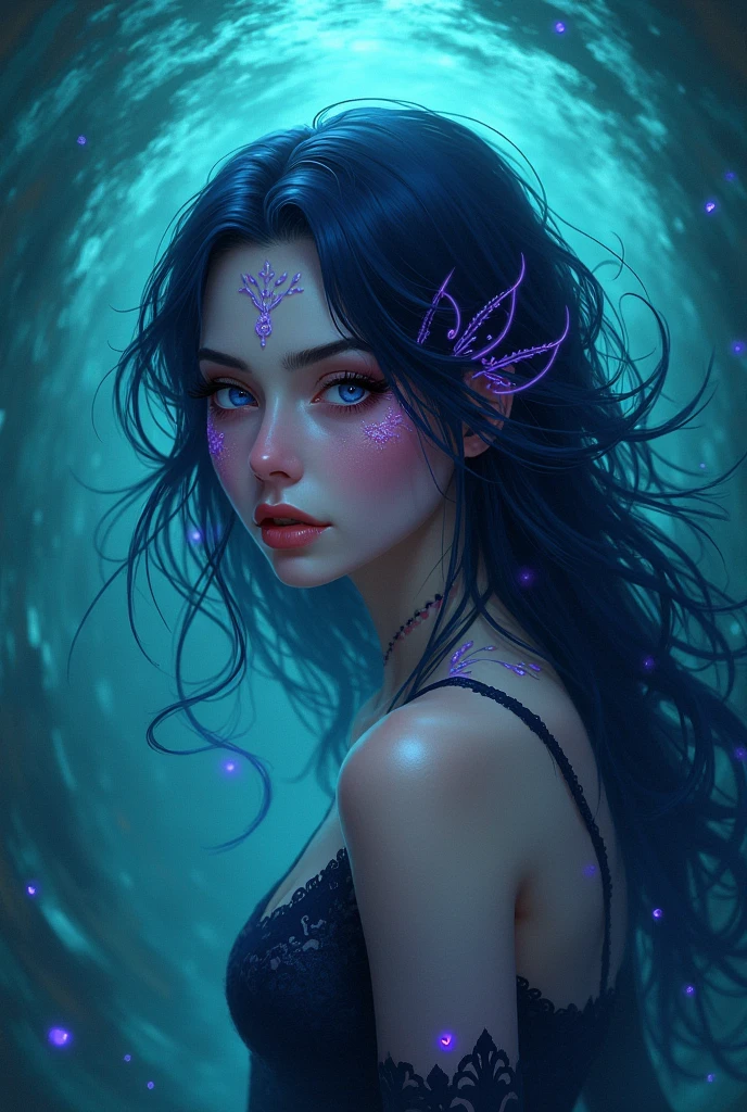 digital illustration style, book cover,  incredibly detailed, 1girl, rainbow hair, kimono, summer time, heterochromia, looking_at_viewer,  short_hair, solo, foggy future cinematic lighting, wlop, art by artgerm, anidzk2