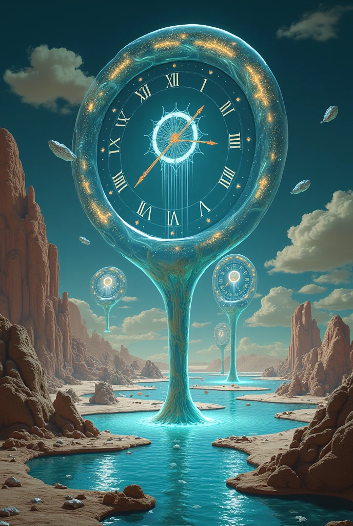 Recreate the persistence of Dalí's memory with a modern, innovative and technological approach