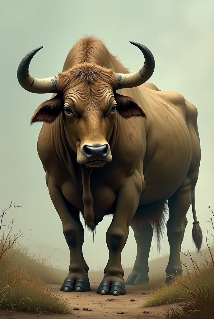 ox　Looks strong　I want to use it as part of a poster.