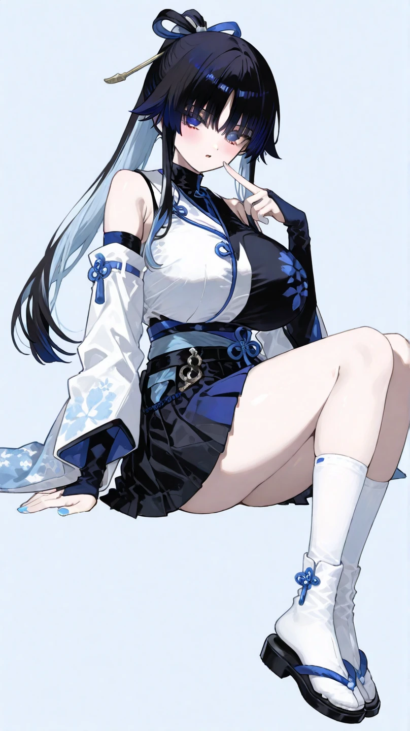 Female naked lower body connected below image