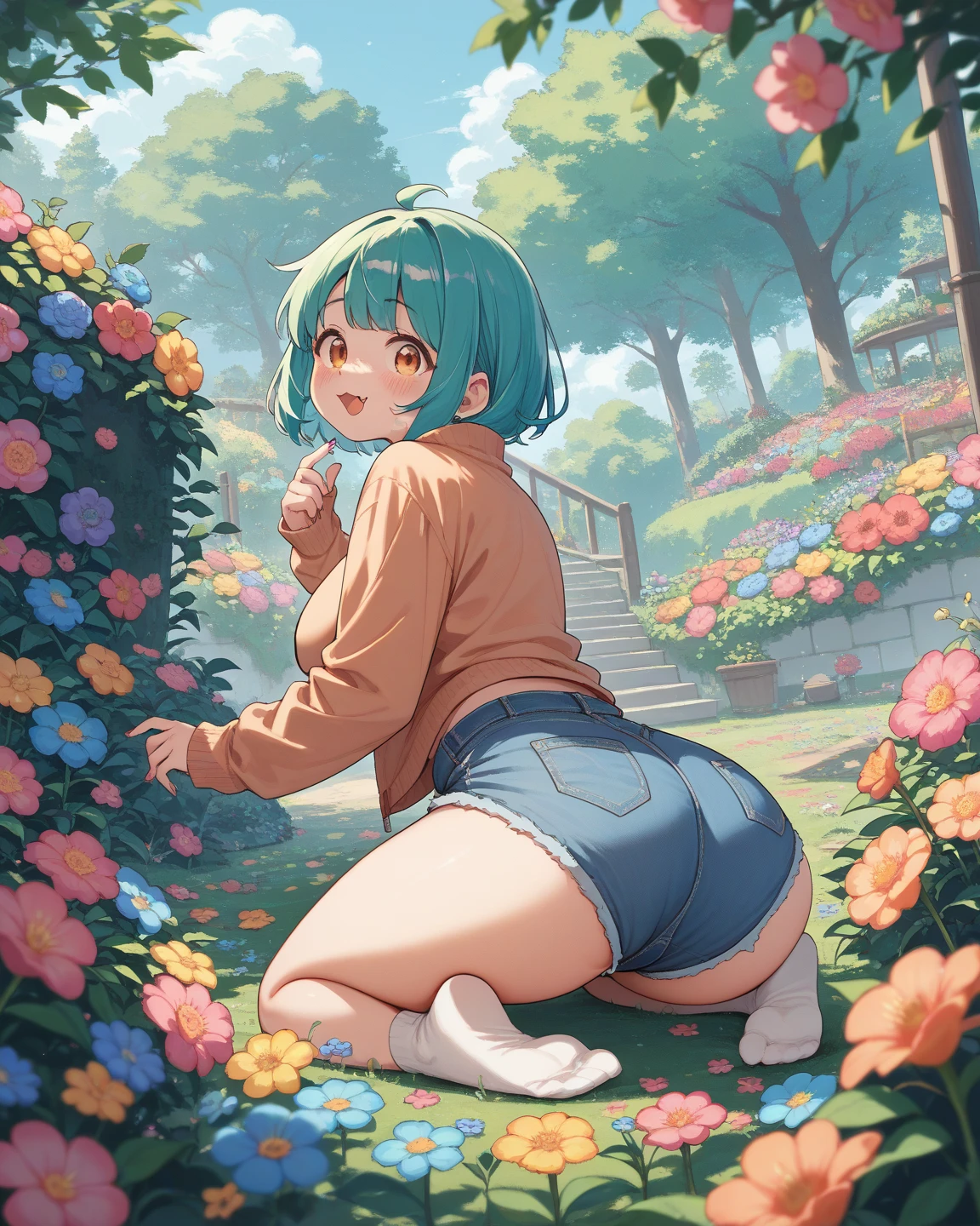 Cartoon, Loli, 1girl, Naked, Buttpussy, spread pussy, cum, trading card game