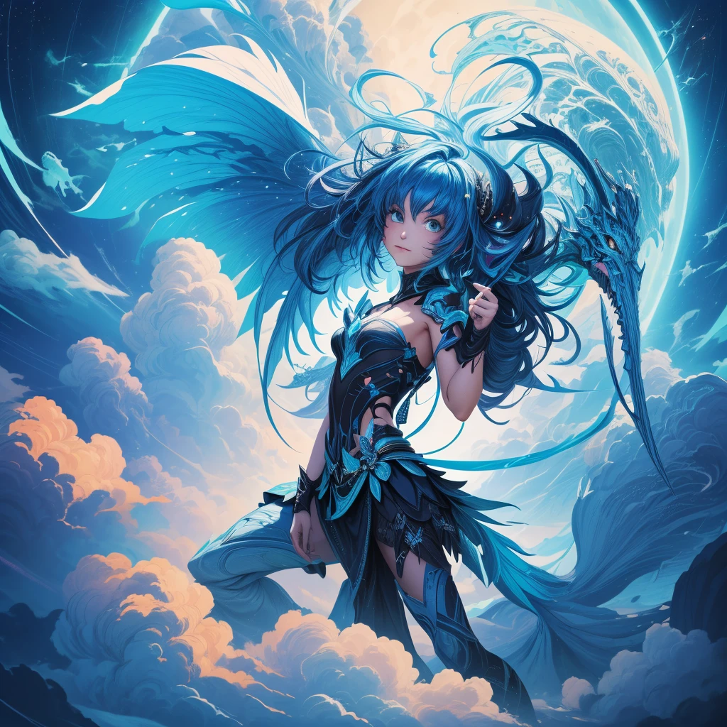 Fantasy: Watercolor fantasy art explores imaginative and otherworldly themes, including mythical creatures and dreamlike landscapes.