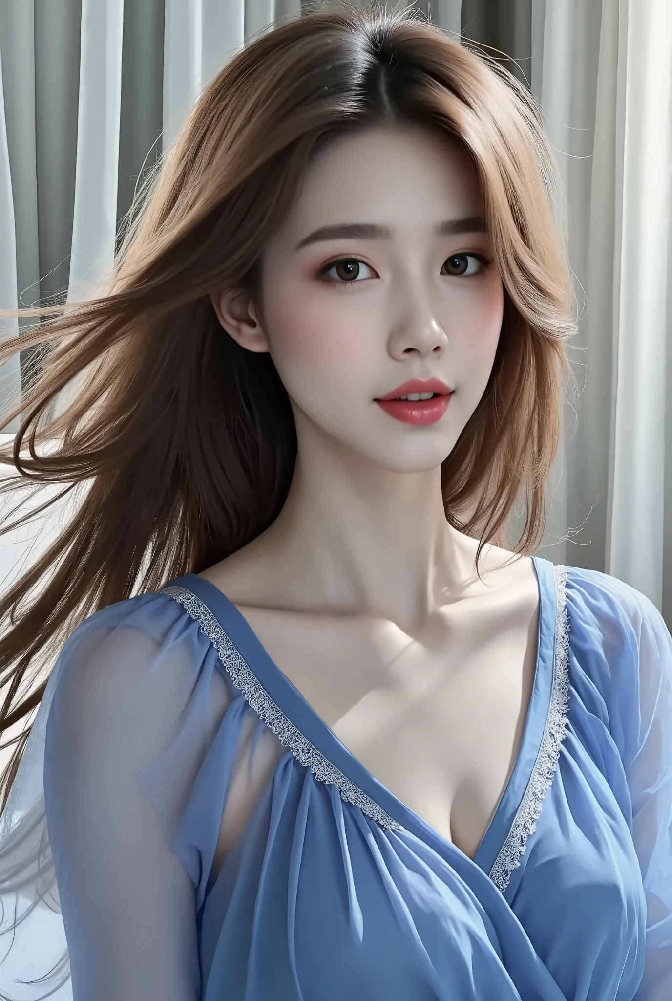 Best Quality, Ultra High Definition, (Photorealistic:1.4),Sunset Light, Korean Women, Detailed Photo, Smiling, Sexy, Facing Camera, Close-up (Masterpiece: 1.3), (8K, Photorealistic, Best Quality: 1.4), (1girl), Beautiful Face, (Realistic Face),Beautiful Hairstyle, Realistic eyes, beautiful detail eyes, (realistic skin), beautiful skin, (sweater), absurd, attractive, ultra high resolution, ultra realistic, high definition, golden ratio,Good hands、10、high-reaster-piece、highest quality、head:1.3、((Hasselblad photo))、Fine Skin、crisp focus、(Light like a movie)、gentle lighting、Dynamic Ungle、[:(detailed face:1.2):0.2]、
Negative Pro, smiling, ((detailed face )), ((detailed beauti vagina)), ((detailed body ((naked)))) , (((The massage central))), (((room master))), Highly detailed face and skin texture, Detailed eyes, Double eyelid,huge breasts,masterpiece,super fine eyes,super fine hand,Wearing jewelryrealistic, face zoom, perfect makeup