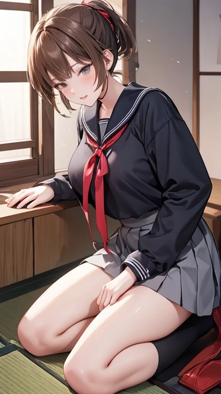 Top Quality, Masterpiece, Super High Resolution, (Photorealistic:1.4), Highly Detailed, Professional Lighting Smile, Masterpiece, Top Quality, (Low Angle), Low Angle, Shot from the Floor, ((Super Detailed Face, Detailed Lips, Squinting, Double Eyelid), ((One Girl)), Top, (Japanese Girl_Woman:1.1) Japanese girl, Junior high school student, Sailor suit on upper body, Sailor suit, Female genitalia visible, Legs spread wide, Cunt overflowing with love juice, White fluid flowing from cunt, Female genitalia wet and shiny, (Attractive Japanese women pictures), Female genitalia fully visible, Showing off skin, Embarrassed expression, (Japanese girl_woman:1.1) Blushing, Aww face, Open mouth wide, Ecstasy, Sticking out tongue, Sexual expression, Spreading legs wide, (((spreading vaginal vestibule with fingers to show))),,Vagina fully visible, ((only one person)),,Vagina fully visible, Very much pubic hair, Pubic hair is black, (((your )))), ((crotch open)),,female genitalia fully visible, ((one person)), very detailed, octane rendering, legs open, crouching, female genitalia exposed, semen on cunt, vibrator in cunt, girl holding vibrator