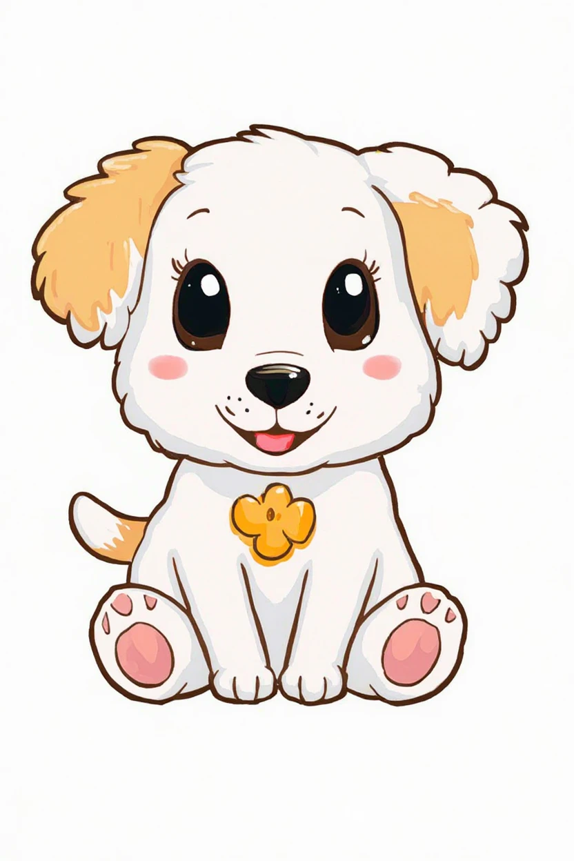 Create a cute puppy