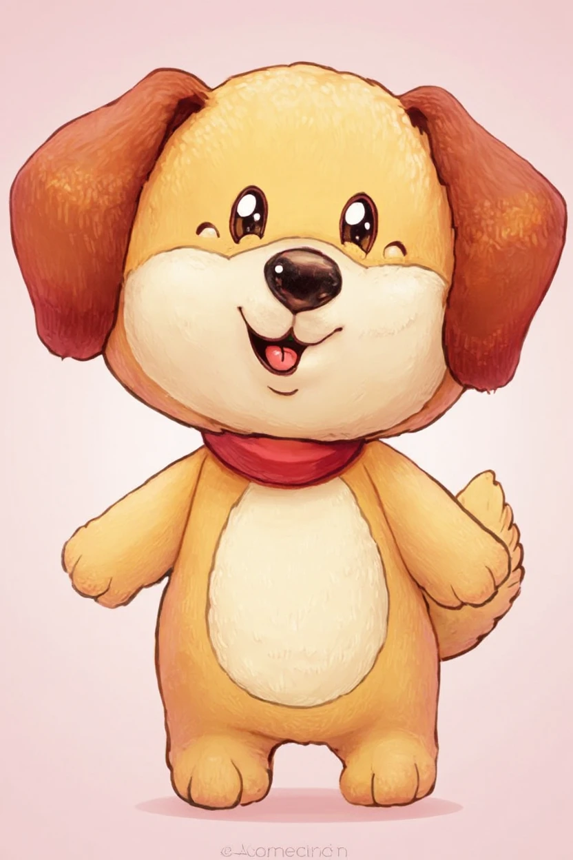 Create a cute puppy