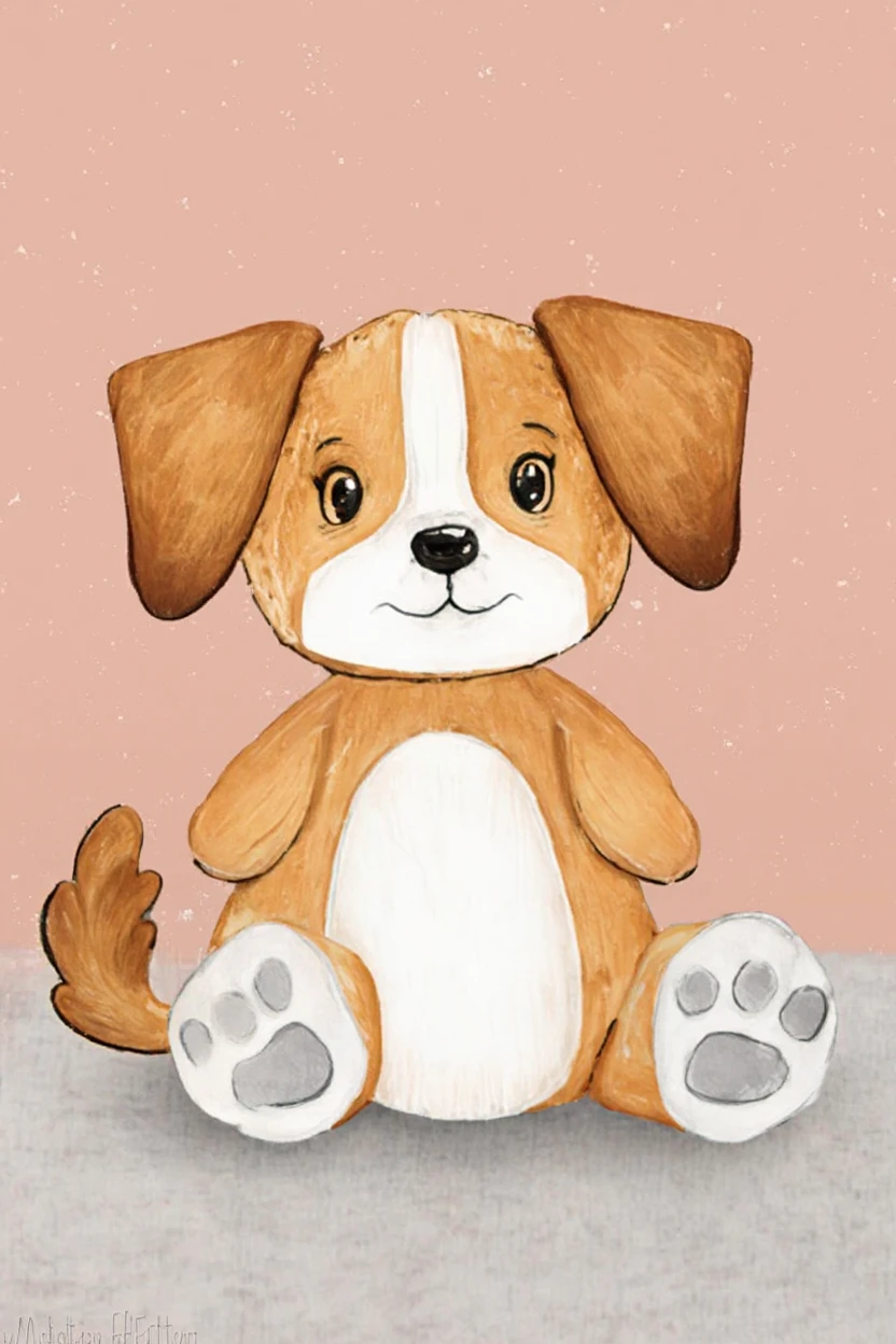 Create a cute puppy