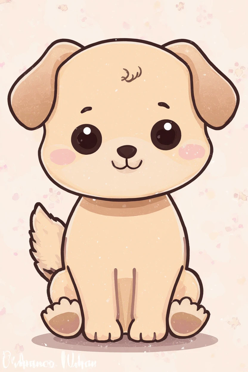 Create a cute puppy