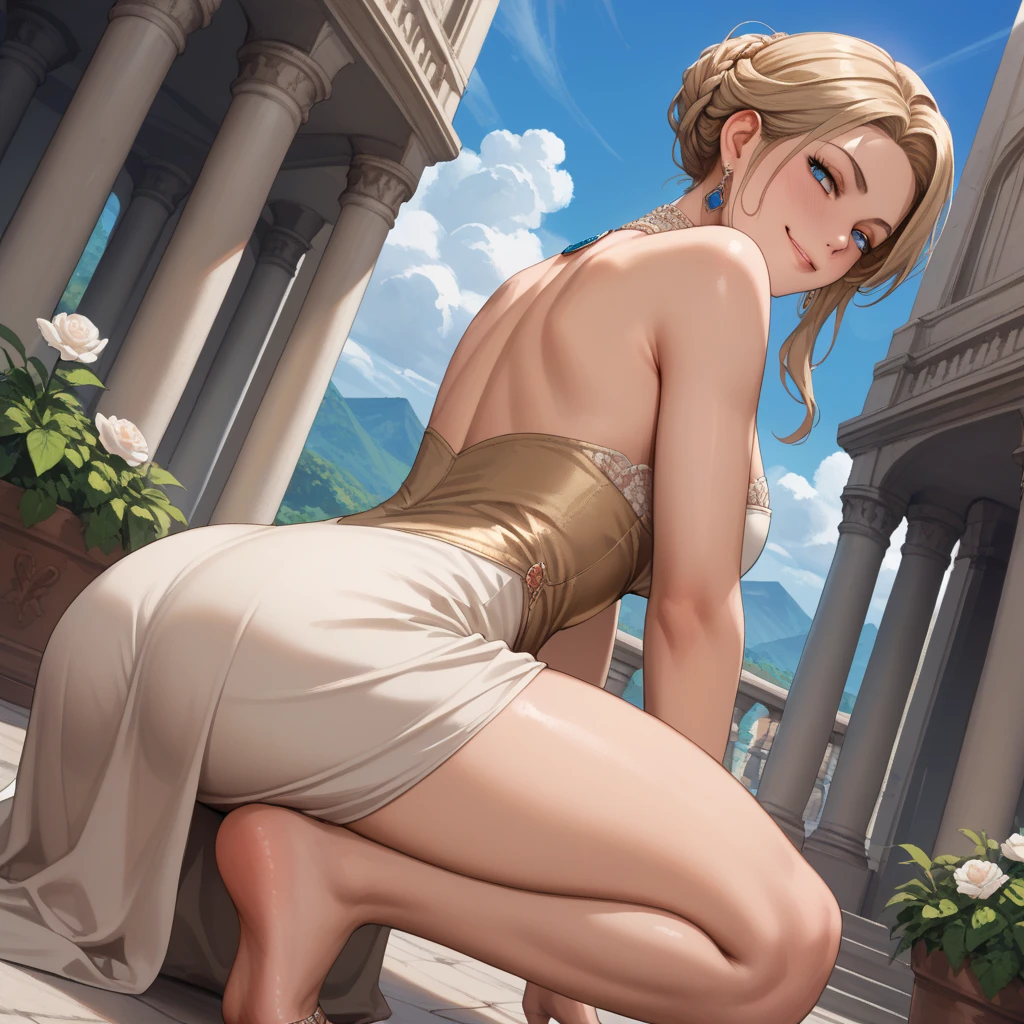 Instagram photography, Roma, Italy, (female fucked by giant marble statue:1.1) of an antique male god, (sidefuck, leg up, closeup:1.1), marble statue fucking a female tourist from behind, doggy, sideview, stunning blonde woman tourist penetrated by a (giant marble antique statue in erection:1.1), (monochromatic marble cock, big marble penis:1.1), anal sex, marble dick in the ass, marble statue, public indecency, crowd of tourists, muscular statue, nsfw, open mouth, pleasure and pain, parted lips, half-closed eyes, body, tiny ass, thigh gap, long legs, perfect breasts, cute face, film grain, natural lighting, instagram photo style, (photography, realistic:1.4), (oily skin, glossy skin, glossy oiled skin:1.1)