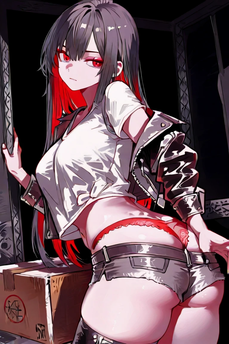 1girl, best quality, medium breasts, Asian, angular jawline, high cheekbones, mid-20s, ((TiedO)), (1girl, 1boy, multiple boys, crowd, bdsm, sex toy, bound, bondage, object insertion, anal, nipples, anal object insertion, tears, vibrator, dildo, pussy juice, vaginal object insertion, restrained, vaginal, harness, saliva, sweat, drooling, piercing, blush, collar, nipple piercing, trembling, pussy juice puddle, sex machine, lactation, stationary restraints, ((forced orgasm)), open mouth, vibrator on nipple, public indecency, exhibitionism, tape, female , rolling eyes, public use, spreader bar, head back),red hair,red eyes,long hair,
