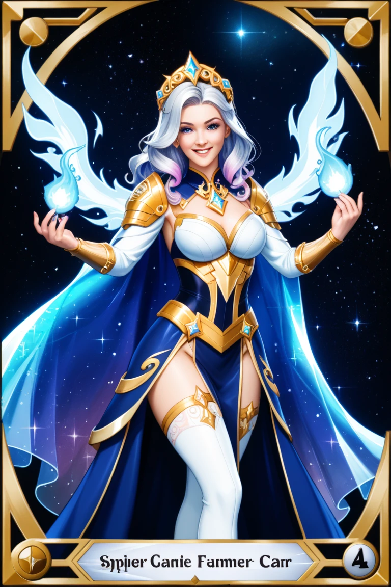masterpiece,best quality,extreme detail,8k,image sharpness,<lora:lilith-10:0.8>,lilith2,1girl,solo,long hair,breasts,bangs,skirt,thighhighs,gloves,dress,bare shoulders,medium breasts,blue hair,yellow eyes,elbow gloves,indoors,white gloves,high heels,white thighhighs,zettai ryouiki,star guardian (league of legends),