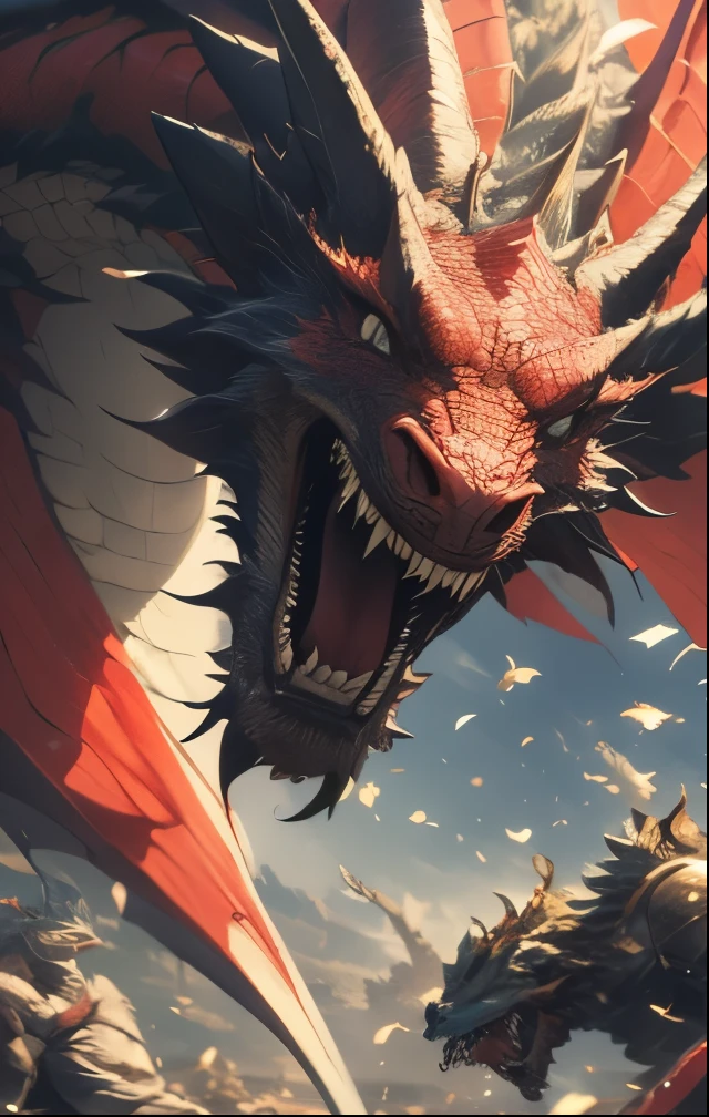 (((SFW、Highest quality、 first class masterpiece 、 normal body 、32k、 detailed face 、super precise、 normal hand、5refer to、Highest)))、dragon、Bahamut、Megaflares 、 card frame 、Attack Power 3000 Lower Left、Defense 2000 Lower Right、game card、Rare card 、Shining background