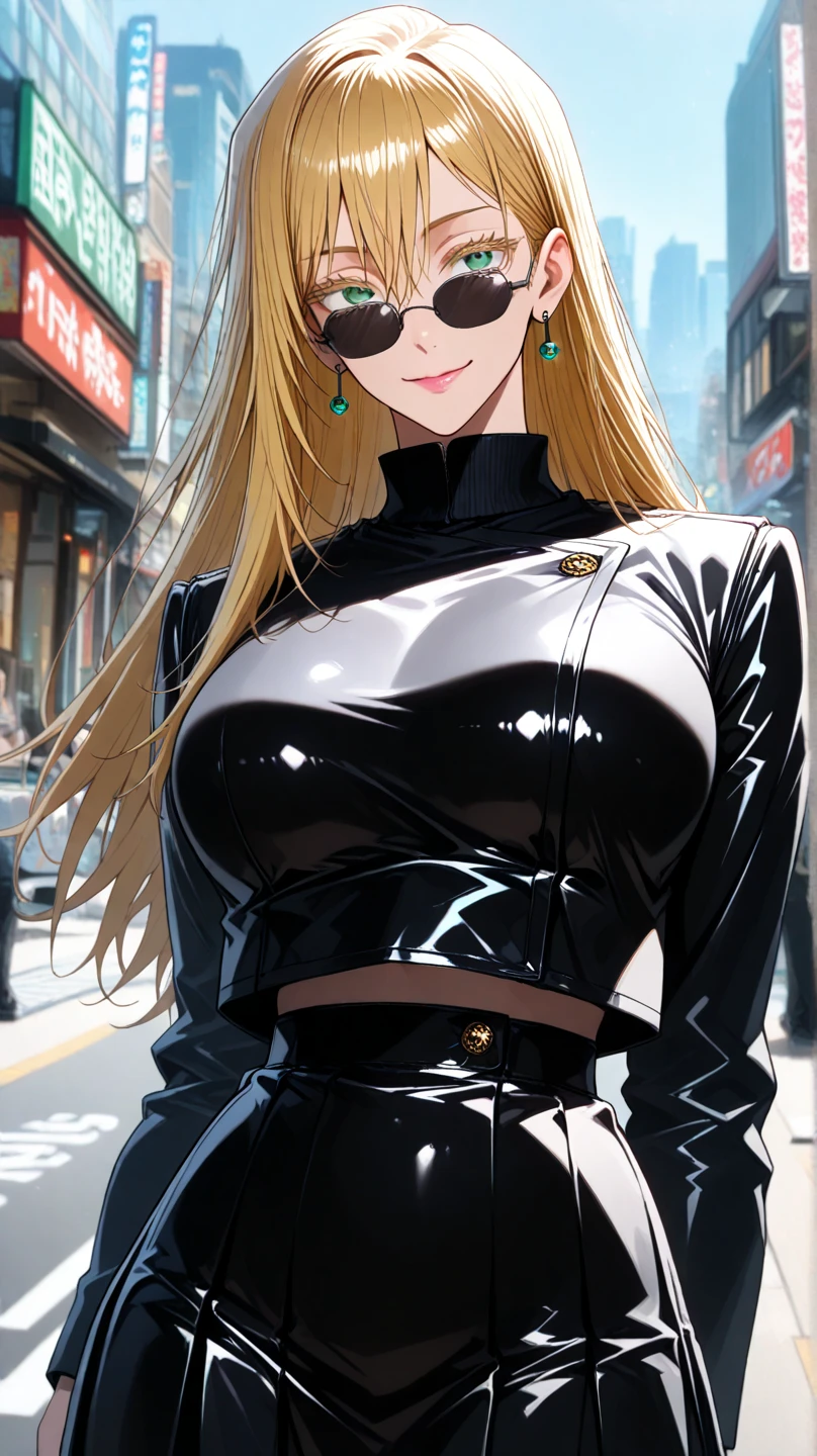 1girl, solo, midriff,
<lora:LatexBikesuit:1>, latex bikesuit, navel, cross-laced, skin tight, shiny, skindentation,
<lora:laplace-nvwls-v1:0.8>, laplace, hair ornament, blonde hair, blue eyes,
looking at viewer, smile, head tilt,, weird atmosphere, (best quality:1.1), (masterpiece:1.2), high quality shadow, beautiful detailed, (high detailed skin, skin details), (wide_landscape, 8k), beautiful face, detailed eyes, depth of field, dramatic light, best quality, highres, best shadow, best illumination,, depth_of_field, blurry, blurry_background, blurry_foreground, motion_blur,